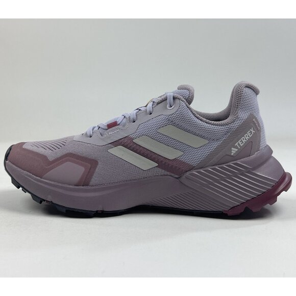 Adidas Terrex Soulstride Womens 9 Trail Running Shoes Purple Burgundy IH3450 - Picture 6 of 10
